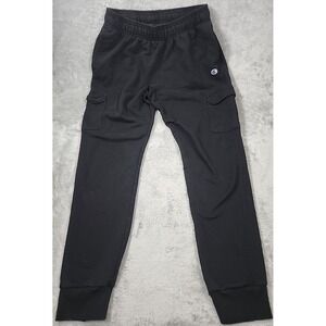 Champion Sweatpants Mens XL Black Pockets Athletic Warm Up Drawstring Jogger Gym